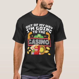 Jag ska till kasinot. t shirt