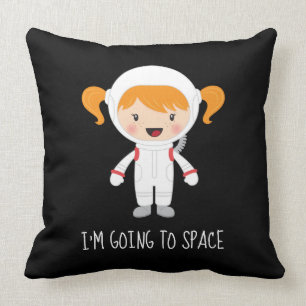 Jag ska till Space Design Dekorativ kudde