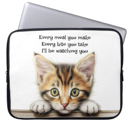 Jag ska titta på din konstiga Cat Electronics Bag Laptop Fodral