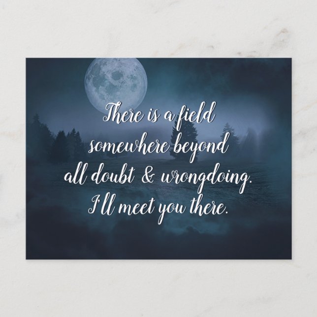 Jag ska träffa dig där vykort (Framsida)