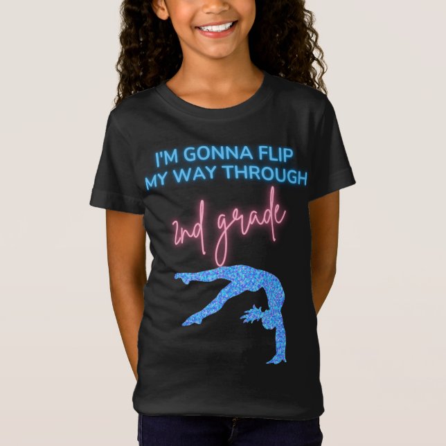 Jag ska vända mig genom andra Klass T-Shirt (Framsida)