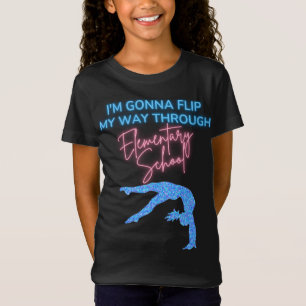Jag ska vända mig genom grundskolan t shirt