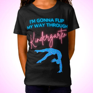Jag ska vända mig genom Kindergarten T-Shir T Shirt