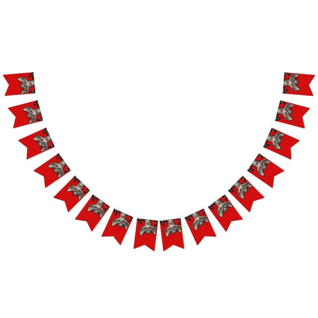 Jag ska väntar. vimplar (Alla)