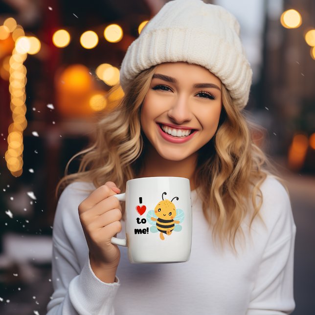 Jag ska vara mig, kärlek! Två-Tonad mugg (Skapare uppladdad)