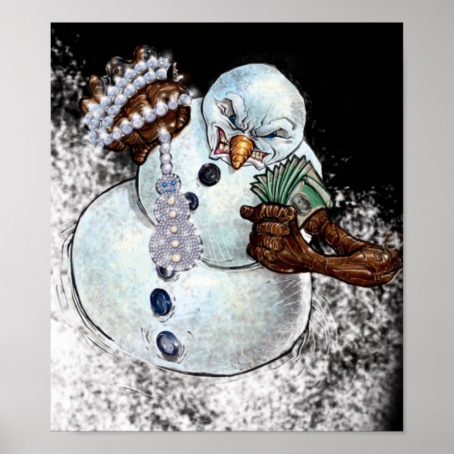 Jag skaffar pengar poster (Framsidan)