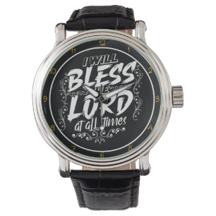 Jag Skall Prisa Herren Alltid Konst Armbandsur