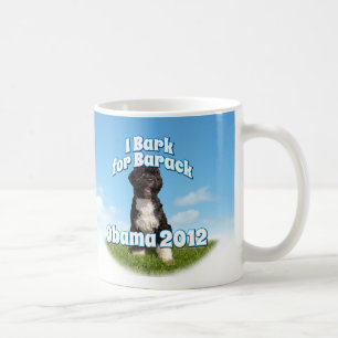 Jag skäller för Barack, Bo den första hunden Ob Kaffemugg