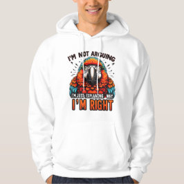 Jag skämtar inte hoodie