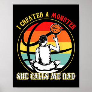 Jag Skapade en monster som kallar mig Pappa Bysket Poster