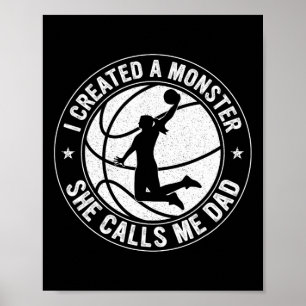 Jag skapade ett monster som kallar mig pappa Skele Poster