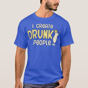 Jag skapar berusade människor t shirt