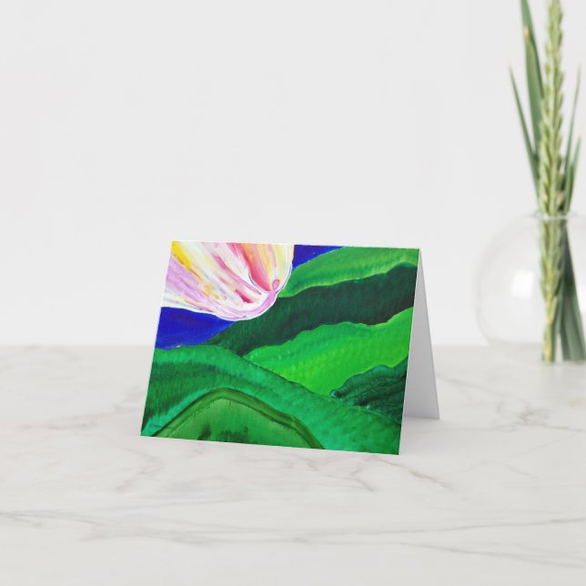 Jag skapar, hälsningkortet vid Mark Easton Kort (Framsida)