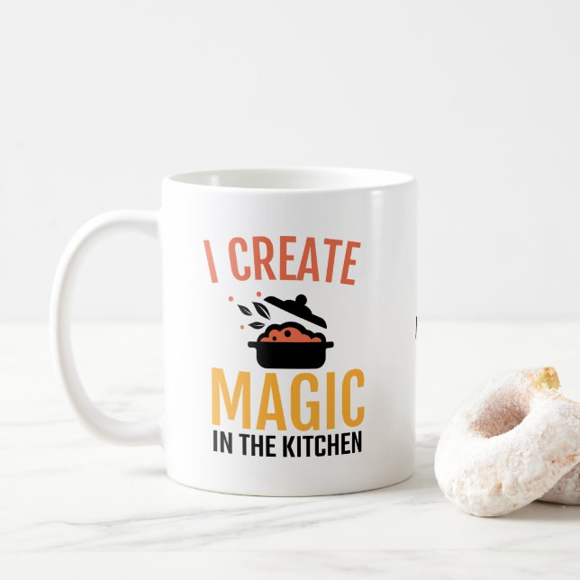 Jag Skapar magi i köksköknotan Namn Kaffemugg (Med munk)