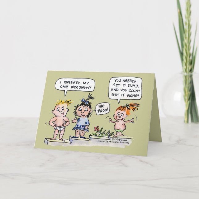 Jag Skapar mitt eget marknadsföringskort Kort (Framsida)