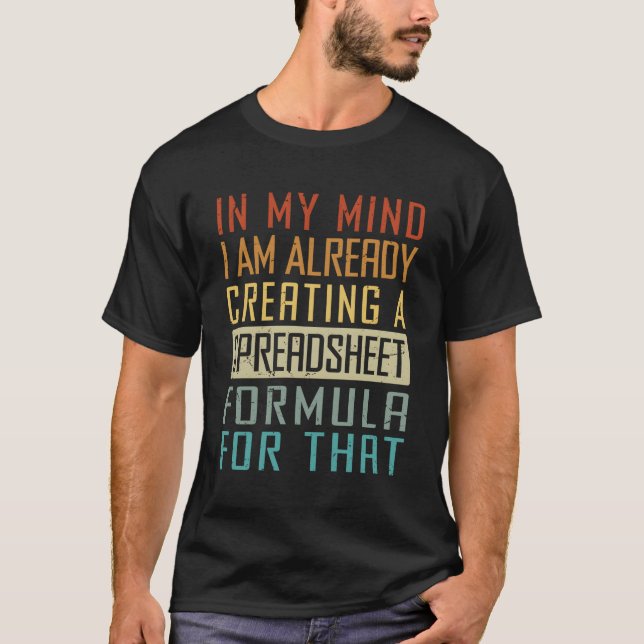 Jag Skapar redan nu ett kalkylblad för T Shirt (Framsida)