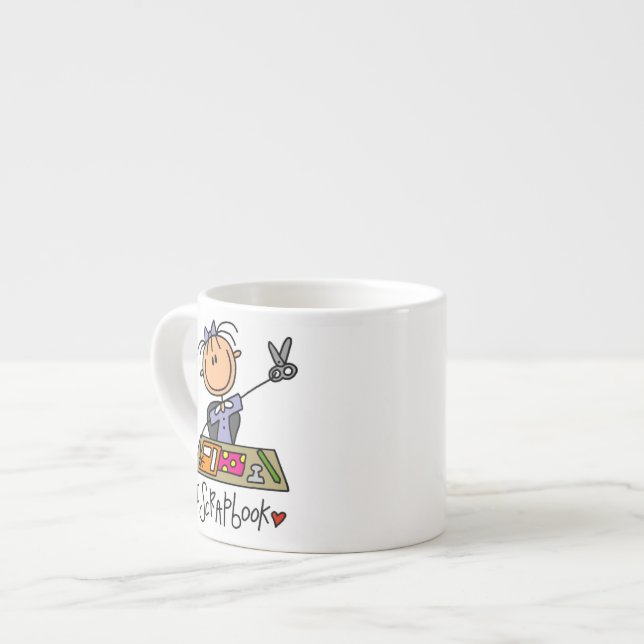 Jag skapar scrapbook espressomugg (Framsida vänster)