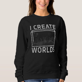 Jag Skapar World Akvarist Fishing Aquarium T Shirt