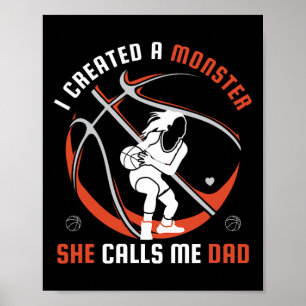Jag Skapat en monster hon kallar mig Pappa Bysketb Poster