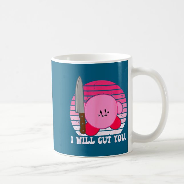 Jag Skär Dig Roligt Citat  Kaffemugg (Höger)