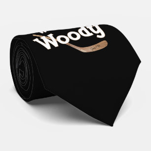 Jag Skate med en Woodie Hockey Stick Slips