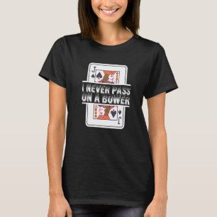 Jag skickar aldrig ut en Bower Casino Poker Gambli T Shirt