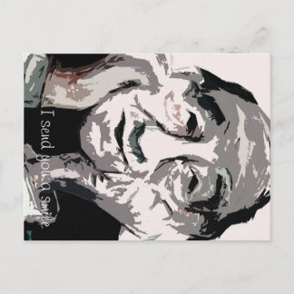 Jag skickar dig ett leende vykort