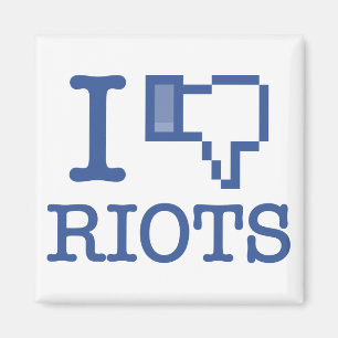 JAG SKILJER RIOTER MAGNET