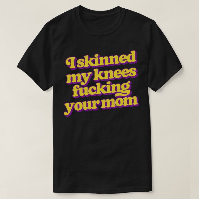 Jag skingrade mina horor i Mamma T Shirt (Design framsida)