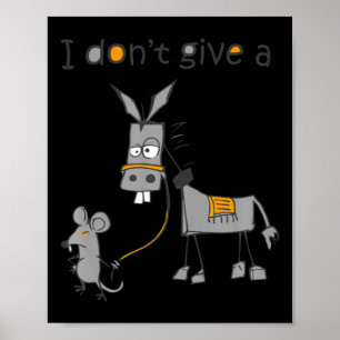 Jag skiter fullständigt i det poster
