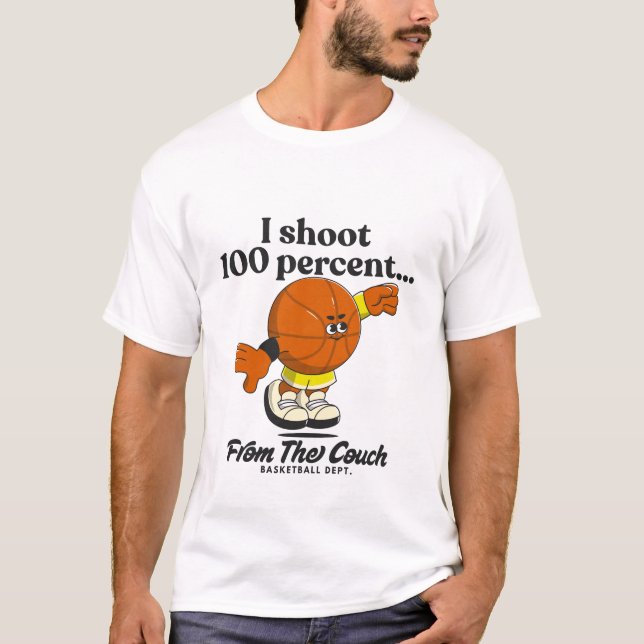 Jag skjuter 100 procent t shirt (Framsida)