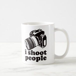 Jag skjuter folk! kaffemugg