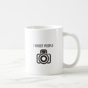 Jag skjuter folk - kamera kaffemugg