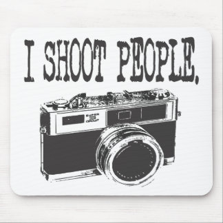 Jag skjuter folk musmatta