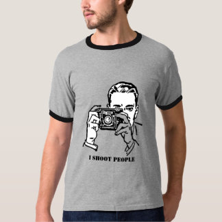 Jag skjuter folk tee shirt