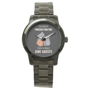 Jag skjuter inte upp mig.. Jag gör sidofrågor III Armbandsur