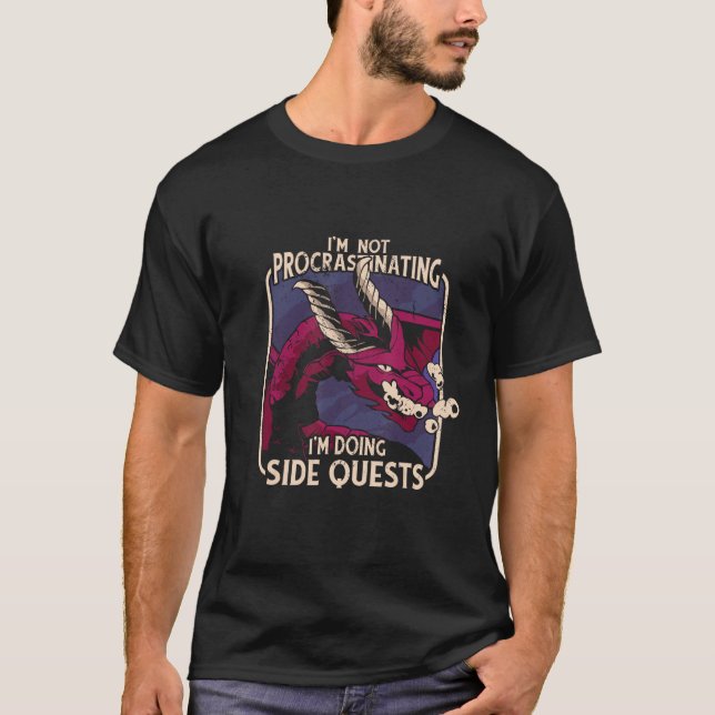 Jag skjuter inte upp mig. t shirt (Framsida)