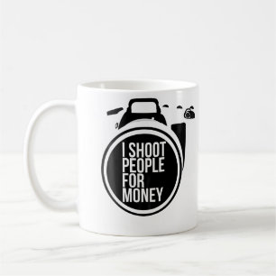 Jag Skjuter Människor För Pengar Tees Fotografi Ka Kaffemugg