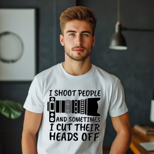 Jag skjuter människor t shirt