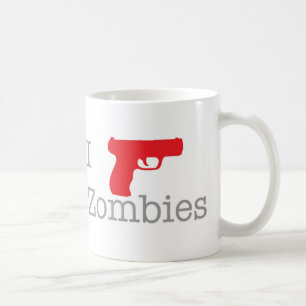 Jag skjuter zombies kaffemugg