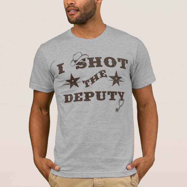 Jag sköt ersättaren tee shirt (Framsida)