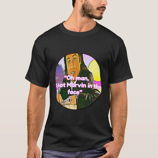 Jag sköt Marvin i Ansikte T Shirt (Framsida)