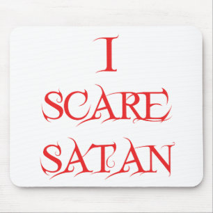 Jag skrämmer Satan Musmatta