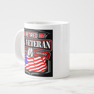 Jag skrev på att jag serverade kaffe mugg jumbo mugg