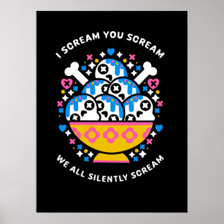 Jag skriker att ni skriker att vi alla skriker tys poster