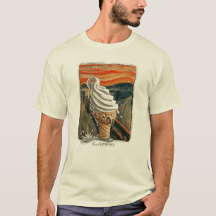 Jag skriker glass t-shirt