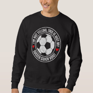 Jag skriker inte, det här är bara min fotbollsträn lång ärmad tröja