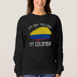 Jag skriker inte, jag är colombian Colombias sto T Shirt