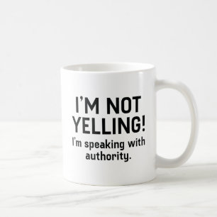 Jag skriker inte kaffemugg