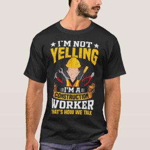 Jag skriker inte Lusnybyggarbetares offert Ve T Shirt